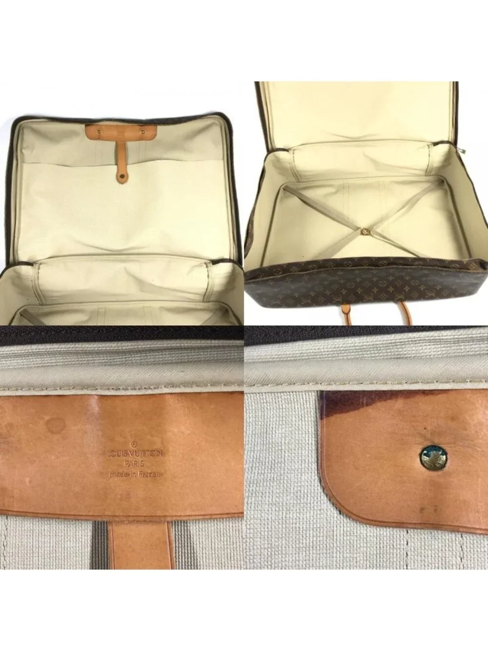 Louis Vuitton Boston Bag Sirius 60 Monogram Canvas Brown